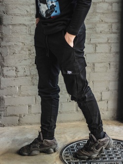 Штаны Черные Basic Custom Wear XS
