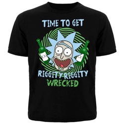 Футболка Rick And Morty Riggity Riggity Wrecked S