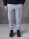 Спортивные штаны SHIRR fleece I светло-серый меланж S