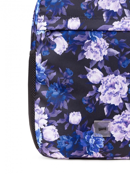Рюкзак GARD SMASH фіолетові квіти 2/21 чорний 3925