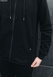 Спортивный костюм Staff zip black fleece XS