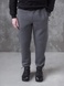 Спортивні штани SHIRR fleece I темно-сірий меланж S