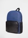 Рюкзак GARD SOFT з кишенею з еко-шкіри 4/19 синій меланж 1308