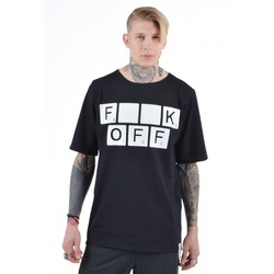Удлиненная футболка F**K Off S
