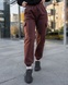 Жіночі спортивні штани Staff cargo marsala fleece XS