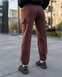 Жіночі спортивні штани Staff cargo marsala fleece XS