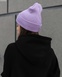Жіноча шапка Staff light purple basic