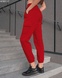 Жіночі спортивні штани Staff cargo red fleece XS