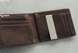 Гаманець Staff brown metal