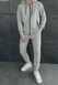 Спортивный костюм Staff zip gray melange basic XS