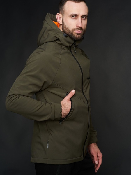 Куртка чоловіча Protection Soft Shell олива Custom Wear