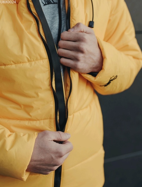 Зимняя куртка Staff basic yellow