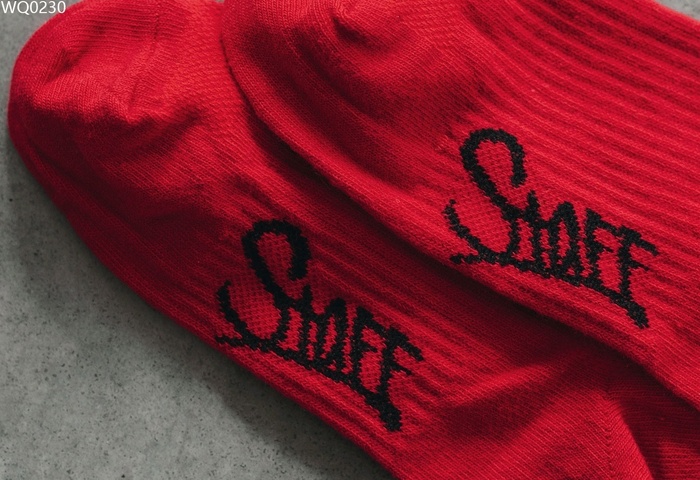 Жіночі шкарпетки Staff red