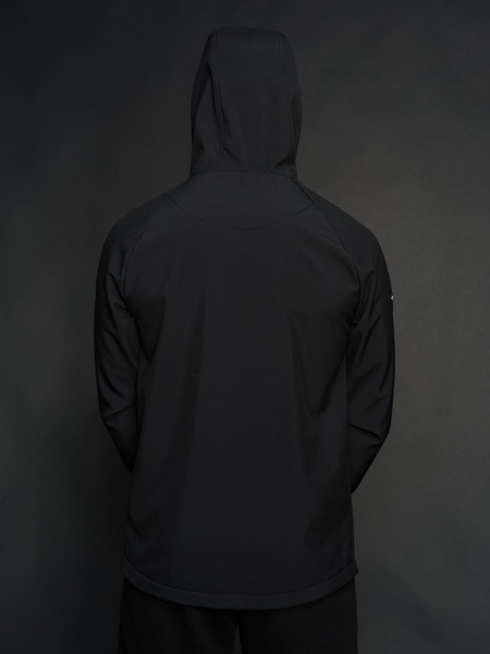 Куртка мужская Protection Soft Shell черная Custom Wear