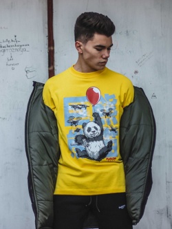 Свитшот Custom Wear Criminal Panda Yellow