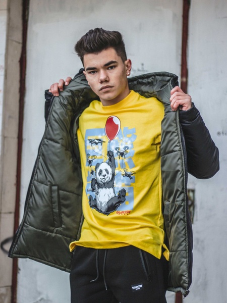 Світшот Custom Wear Criminal Panda Yellow