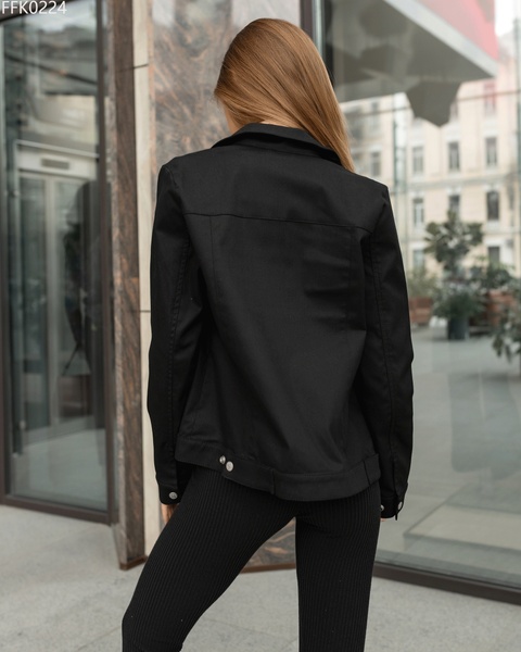 Жіноча куртка Staff di black