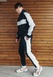 Спортивный костюм Staff M navy & white oversize fleece XS