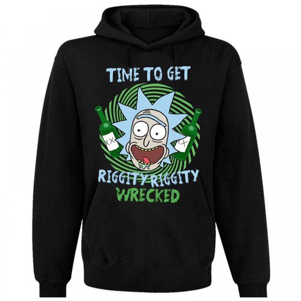 Худи Rick And Morty Riggity Riggity Wrecked L