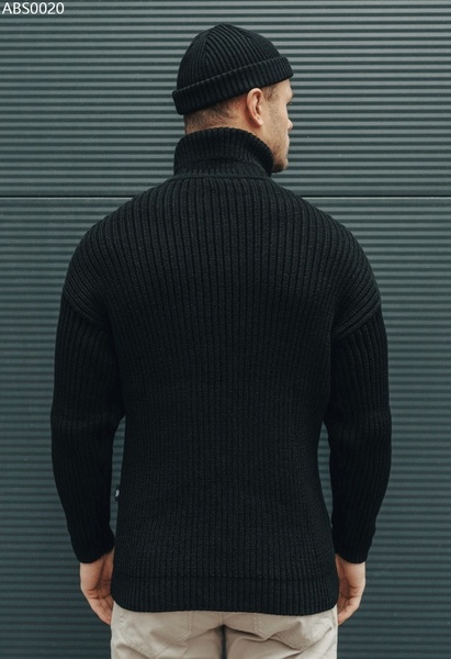 Вязаный свитер Staff black