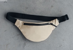 Поясная сумка Staff leather beige