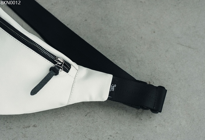Поясная сумка Staff leather white