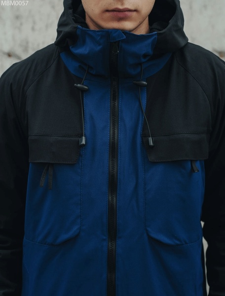 Куртка Staff OS black & blue