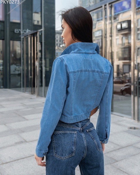 Женская джинсовая куртка Staff ren c1